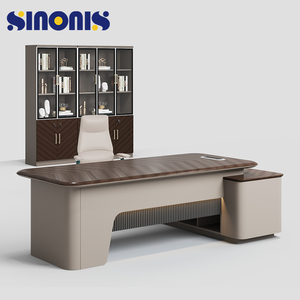 Escritorio Ejecutivo Impermeable Sin Bordes Sinonis de 1.8m Serie F, Escritorio de Oficina Moderno Sin Bordes Desprendibles para África - Product Image 3
