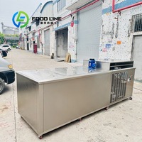 Machine à glaçons automatique 60 kg pour usage domestique et commercial, petite machine à glaçons en blocs pour la vente de boissons et d'aliments