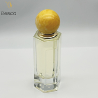 Flacon de parfum en verre de luxe de marque BSD, OEM ODM, nouveau design, 100 ml, carré, logo personnalisé, impression à l'écran, vaporisateur à pompe, capacité 50 ml, 30 ml