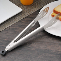 Pince multifonctionnelle en acier inoxydable pour la cuisine Pince à barbecue Pince à salade pour barbecue Pince à griller pour servir les aliments