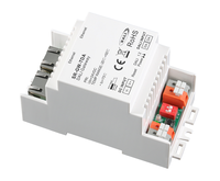 Sunricher SR-GW-TDA Gateway DALI para Riel DIN con Ethernet (IP20), Entrada de 24VDC, Batería Integrada, RTC, Admite Configuración de Tareas y Temporizador