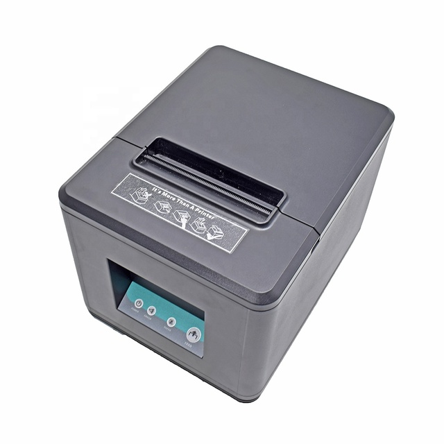 High Speed 80MM Desk Thermal Receipt Printer with Auto-cutter USB for Supermarket in Stock 1-Year Warranty