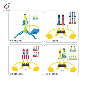 Chengji <span class=keywords><strong>jouet</strong></span> <span class=keywords><strong>fusée</strong></span> baril lanceur-feux mousse fusées électrique volant éclairage extérieur Stomp lance-roquettes jeu pour enfants - Product Image 6