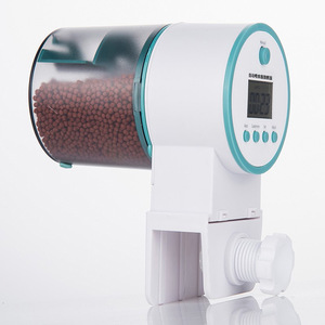 Automatic Fish Feeder Smart Timed Large Capacity Plastic Cylinder Aquarium Goldfish Feeder Easy Operation - Product Image 1