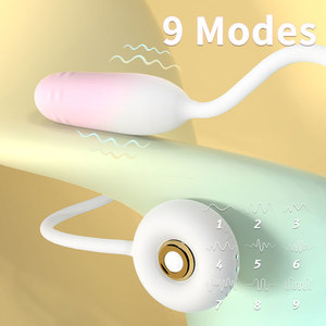 Vibrateur à balle CN Remote Design <span class=keywords><strong>avec</strong></span> rotation de perles et vibration, œufs vibrants pour le plaisir, modèle X014, <span class=keywords><strong>application</strong></span> non incluse - Product Image 6