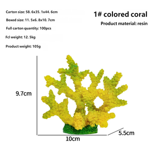 Hars Koraal Rif <span class=keywords><strong>Aquarium</strong></span> <span class=keywords><strong>Aquarium</strong></span> <span class=keywords><strong>Aquarium</strong></span> <span class=keywords><strong>Aquarium</strong></span> Decoratie Ornamenten Kleurrijke Boxed Marine Tank Landscaping Ijzeren Takken - Product Image 4