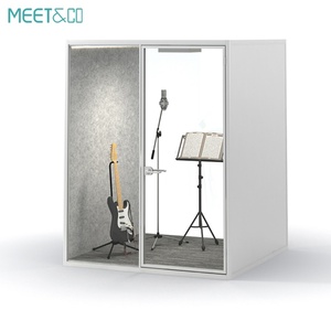 Cabine de bureau portable écologique insonorisée pour une intimité silencieuse, idéale pour une utilisation en extérieur (villa, hôtel, hôpital, école, centre commercial) - Product Image 2