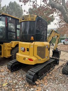 Mini-excavatrice Caterpillar 303.5E d'occasion de haute qualité, modèle 2023, 3 tonnes, moteur, boîte de vitesses, pompe hydraulique, roulement, bon état, caoutchouc - Product Image 5