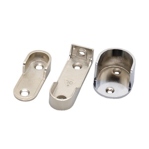 Support de fixation pour tringle ronde Disiwei 25 mm en alliage de zinc, accessoire de quincaillerie pour tringle à vêtements - Product Image 3