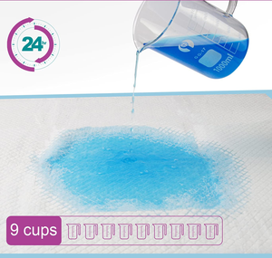 5 Layer Absorbent Dog Pee Pad 60*60 <span class=keywords><strong>Wee</strong></span> <span class=keywords><strong>Wee</strong></span> Dog <span class=keywords><strong>Wee</strong></span> Pad Haustier Urin Pad - Product Image 4