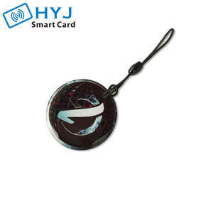 Thẻ Vòng Cổ Chó Động Vật RFID 13.56MHz Thẻ RFID Epoxy NFC Mã QR Để Theo Dõi Thú Cưng - Product Image 2