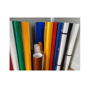 عالية الكثافة المنشورية الاكريليك الصفائح العاكسة ميكروبيسماتيك السلامة على الطرق علامات الفينيل العاكسة واضح - Product Image 6