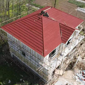 Tejas metálicas resistentes <span class=keywords><strong>de</strong></span> acero galvanizado antiimpacto para almacenes industriales y <span class=keywords><strong>locales</strong></span> <span class=keywords><strong>de</strong></span> fábrica - Product Image 2