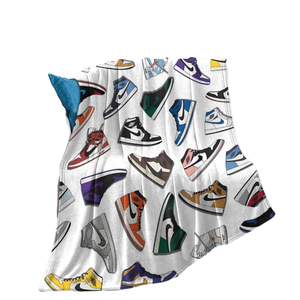 Không Khí Jordan 1 Obsidian Sneaker In Chăn Độc Đáo Mát Người Đàn Ông Tùy Chỉnh Hoa Ném Chăn J1 Jordan - Product Image 1