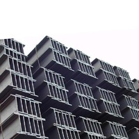 Acier de type H laminé à chaud de poutre en H pour la structure en acier de bâtiment industriel