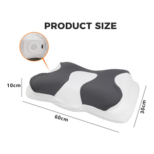 <span class=keywords><strong>Almohada</strong></span> <span class=keywords><strong>Cervical</strong></span> Inteligente con Calor y Vibración | Espuma Viscoelástica Ergonómica para Soporte de Cuello | Apagado Automático para Uso en Hospital/Hogar - Product Image 2