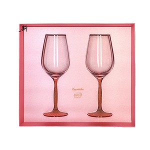 Bohemia Crystal Red Wine Glass Set 501-600ml Handmade Wedding Gift - Product Image 3