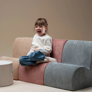 Poltrona Cloud Ecologica e Confortevole Senza Braccioli, Divano Moderno a Posto Singolo per Bambini, Ideale per Soggiorno e Sala Giochi - Product Image 4