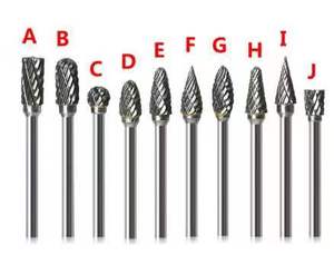 Çapak alma freze & pah güç aracı aksesuar için özelleştirilebilir <span class=keywords><strong>Tungsten</strong></span> karbür döner çapaklar aksesuar - Product Image 6