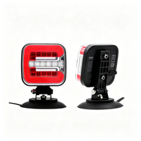 Feux de remorque sans fil magnétiques à LED, feux arrière de camion sans fil à LED, feux stop, clignotants, feux arrière de remorque