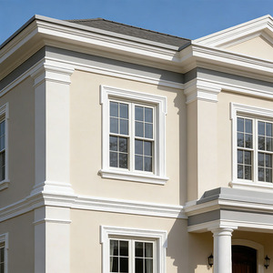 Corniche <span class=keywords><strong>en</strong></span> polystyrène EPS, design moderne, imperméable, légère, écologique, pour décoration extérieure, garniture de fenêtre, <span class=keywords><strong>bois</strong></span> - Product Image 5