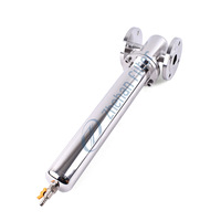 Boîtier de filtre en acier inoxydable OEM personnalisé ZHEHAN, filtration d'oxygène, connecteur à bride standard stérile 316L