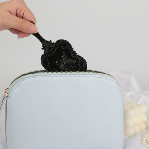 Nuovo stile principessa a forma di farfalla <span class=keywords><strong>specchio</strong></span> palmare in plastica trucco Vintage ovale specchietto cosmetico per le <span class=keywords><strong>donne</strong></span> ragazze - Product Image 5