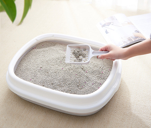 กระบะทรายแมวพลาสติกขนาดใหญ่เป็นมิตรกับสิ่งแวดล้อมสำหรับแมวและกระต่าย - Product Image 5
