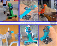 Grattoir à grains automoteur automatique super fort/petit grattoir à sable à quatre roues motrices