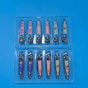 Cortauñas 118A-6, Cortauñas Domésticos con Punta Inclinada, Estilo Universal, Diseño Impreso, Aptos para Hombres y Mujeres, 2 Yuanes - Product Image 3