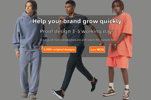 Blank Oversized Pullover Cotton Heavyweight Streetwear <strong>Plain</strong> Custom Basic Blank Print Embroidery Hoodies No String Manufacturer - Product Image 5