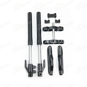 Kit de abrazadera triple de horquilla delantera para bicicletas eléctricas de 2 tiempos 47cc 49cc Mini Dirt Bike Minimoto <span class=keywords><strong>Motocross</strong></span> - Product Image 6