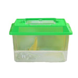 Piccolo Design portatile in plastica trasparente per <span class=keywords><strong>acquario</strong></span> da viaggio per animali domestici tartarughe stile moderno di alta qualità - Product Image 6