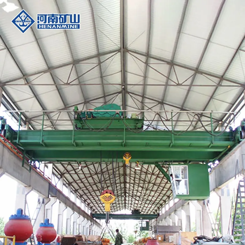 QD model double beam overhead crane heavy duty steel plant using 50/10 ton 22.5m