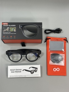 MT3 AI Glasses Dual-<b>Mic</b> Noise Reduction 8MP Camera Touch Control AI Translation Voice Wake-Up BT8961C5 290mAh - Product Image 5