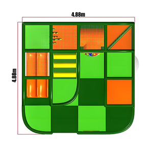 Equipe su Preescolar con Mini Autobuses de Juguete y Equipos de Juegos Interiores Suaves para Niños, para que Desarrollen Habilidades Sociales - Product Image 5