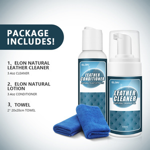 Kit d'entretien du <span class=keywords><strong>cuir</strong></span> de qualité supérieure, ensemble de nettoyant et d'agent d'entretien pour meubles, intérieurs de voitures, vêtements, chaussures, kit d'entretien du <span class=keywords><strong>cuir</strong></span> - Product Image 4