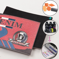 Nouvelles étiquettes d'impression numérique UV, fabricant de logos personnalisés en 3D, patchs en cuir PU colorés pour jeans