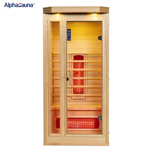 Infrared Dry Sauna Room Heater Near Infrared Far Sauna With Red LED Low emf