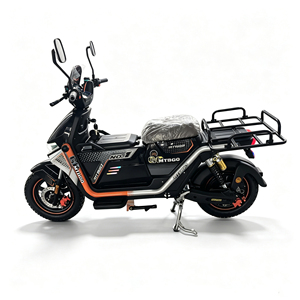 Motocicletas Eléctricas Económicas para Carga Pesada, 1000W 60V 20A, Frenos de Disco, Scooter Eléctrico para Entrega de Alimentos - Product Image 5