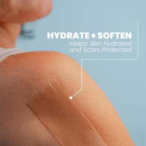 Lembaran bekas luka silikon, medis tahan air penghilang bekas luka c-section operasi Keloid perut kerut bekas luka pabrik CE - Product Image 5