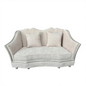 Juego de Sofás de Tela Estilo Americano Personalizado, Muebles de Lujo para el Hogar, Sofá Seccional Moderno - Product Image 1