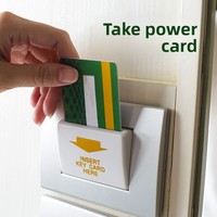Carte de chambre d'hôtel personnalisable en PVC 13,56 MHz, capteur intelligent ICID à branchement direct pour ouverture de porte, protocole ISO 14443A, 3-5 cm, couleur personnalisée