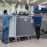 Transformateur immergé dans l'huile 2500 kVA 10 kV S22 triphasé abaisseur de tension 10000 V à 400 V pour distribution extérieure