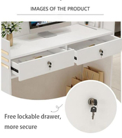 Petits Bureaux d'Accueil en Bois Personnalisables avec Logo, Comptoir de Caisse pour Magasin de Détail, de Vêtements, et Salon de Coiffure