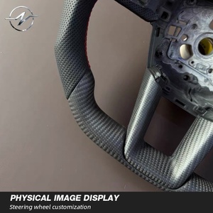 Volant sport personnalisé en fibre de carbone mate pour <span class=keywords><strong>Audi</strong></span> <span class=keywords><strong>Q</strong></span> S <span class=keywords><strong>RS</strong></span> Series S3 Q3 Q5 Q8 Q7 SQ5 RS3 S5 RS5 2016-2024 - Product Image 4