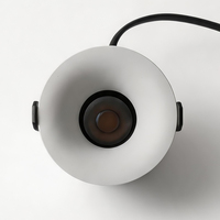 Aisilan Hotel Home Bedroom Living Room Dimmable Anti Glare Zigbee Cob Ceiling Recessed Spot Light Led Downlights
