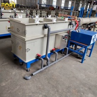 Machine de placage semi-automatique FORY 1 pour le zinc/nickel/étain/cuivre, machine de placage électrolytique