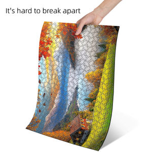 Trực tiếp từ nhà máy OEM tùy chỉnh Ghép Hình Câu đố nhà sản xuất tùy chỉnh in ấn ghép hình câu đố - Product Image 3