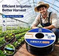 Ruban goutte-à-goutte GF 16 mm, rouleau de 1000 m, émetteur anti-colmatage pour l'irrigation des serres et des exploitations agricoles commerciales